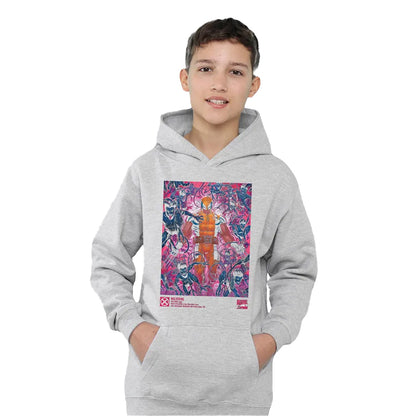 Athletic Heather - Lifestyle - X-Men Childrens-Kids Wolverine Nightcrawler Hoodie