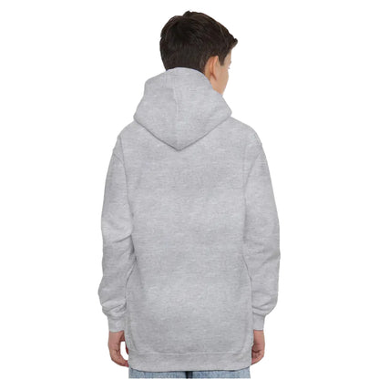 Athletic Heather - Pack Shot - X-Men Childrens-Kids Team Attack Pull Over Hoodie