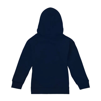 Navy - Back - Frozen Childrens-Kids Chillin Like Olaf 8th Birthday Pullover Hoodie