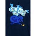 Navy - Side - Aladdin Childrens-Kids Official Wish Granter Genie Pullover Hoodie