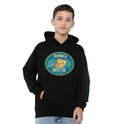 Black - Lifestyle - Finding Nemo Childrens-Kids Nemo´s Dive In Hoodie