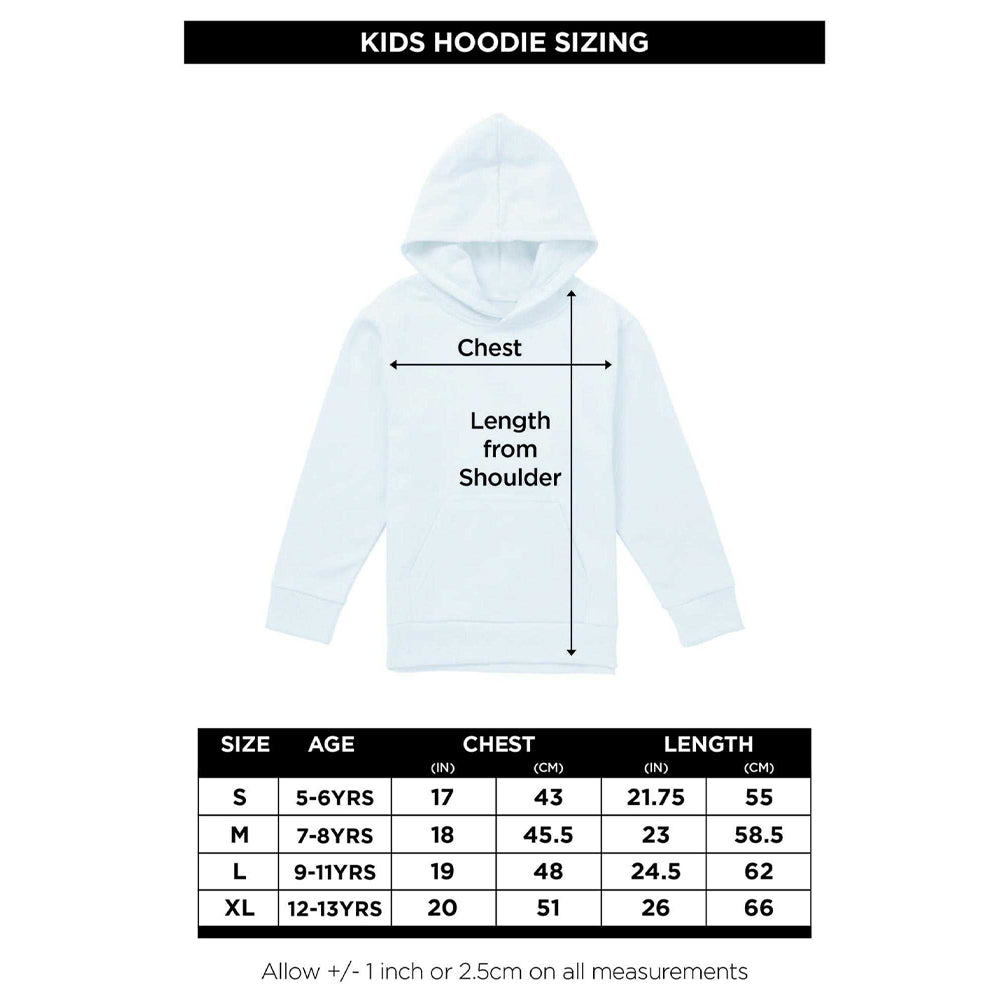 Navy - Close up - Finding Nemo Childrens-Kids Logo Hoodie
