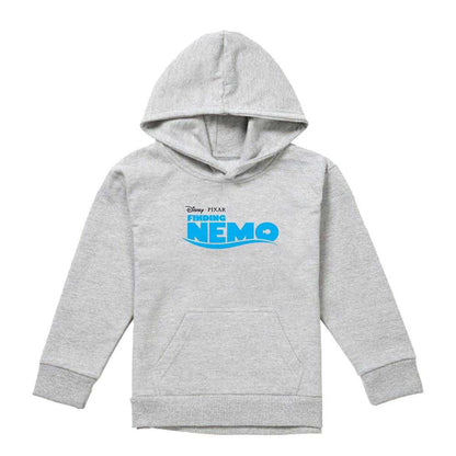 Athletic Heather - Front - Finding Nemo Childrens-Kids Logo Hoodie