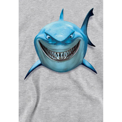 Athletic Heather - Lifestyle - Finding Nemo Childrens-Kids Shark Smile Bruce Hoodie