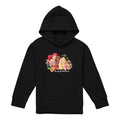 Black - Front - Disney Princess Childrens-Kids Ready For Whatever Ariel Moana Rapunzel Pullover Hoodie