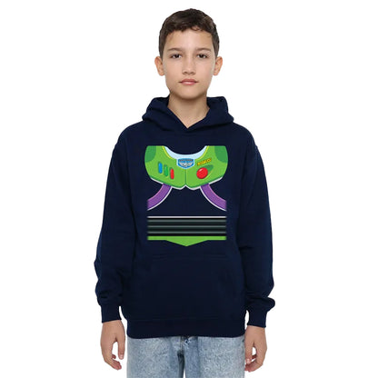 Navy - Lifestyle - Toy Story Childrens-Kids Buzz Lightyear Costume Hoodie