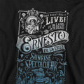 Black - Side - Coco Childrens-Kids Sunrise Spectacular Ernesto de la Cruz Poster Hoodie