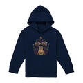 Navy - Front - Coco Childrens-Kids Seize Your Moment In The Land Of The Dead Hoodie