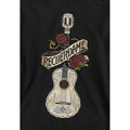 Black - Side - Coco Childrens-Kids Recuerdame Famous Guitar Ernesto de la Cruz Hoodie