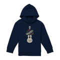 Navy - Front - Coco Childrens-Kids Recuerdame Famous Guitar Ernesto de la Cruz Hoodie
