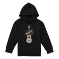Black - Front - Coco Childrens-Kids Recuerdame Famous Guitar Ernesto de la Cruz Hoodie