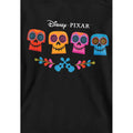 Black - Side - Coco Childrens-Kids Skull Logo Full Color Hoodie