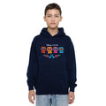 Navy - Lifestyle - Coco Childrens-Kids Skull Logo Full Color Hoodie