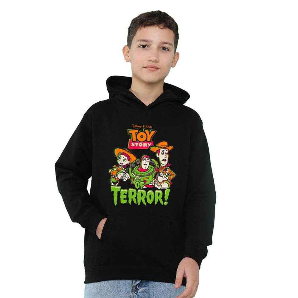 Black - Lifestyle - Toy Story Childrens-Kids Group Terror Hoodie