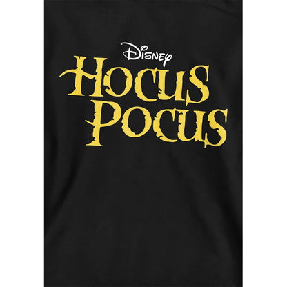 Black - Side - Hocus Pocus Childrens-Kids Logo Hoodie