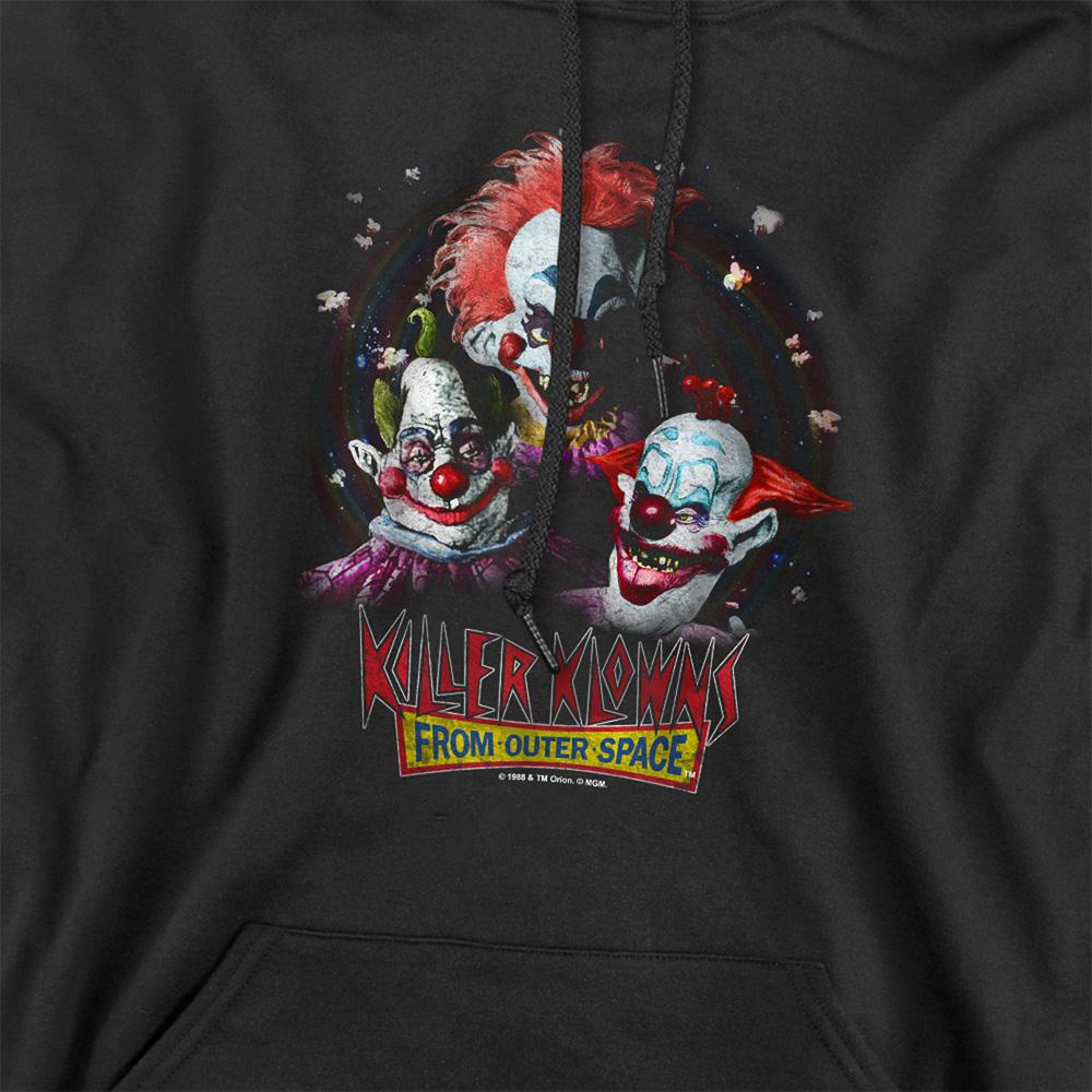 Black - Side - Killer Klowns From Outer Space Unisex Adult Killer Klowns Hoodie