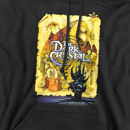 Black - Side - Dark Crystal Unisex Adult Poster Hoodie