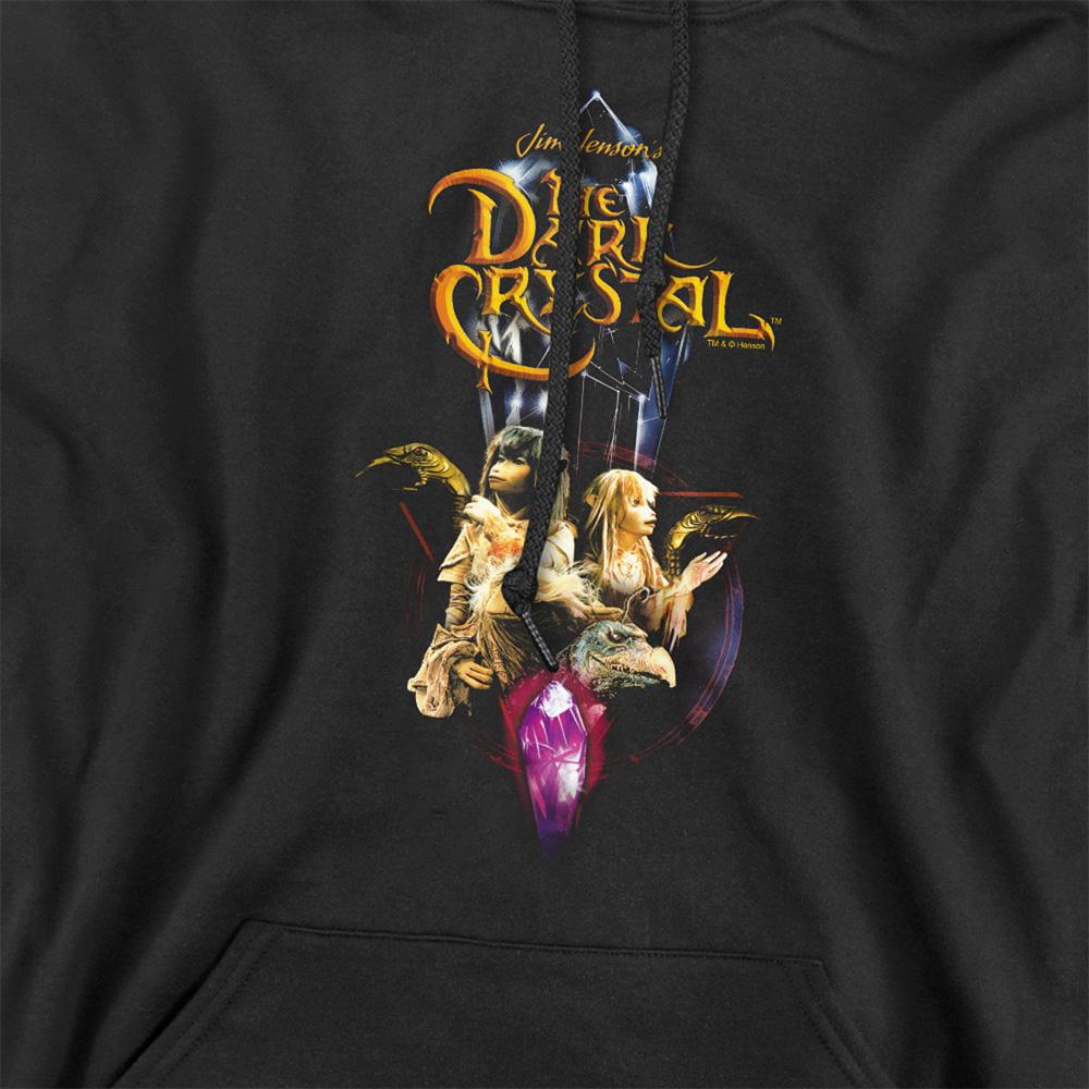 Black - Side - Dark Crystal Unisex Adult Crystal Quest Hoodie