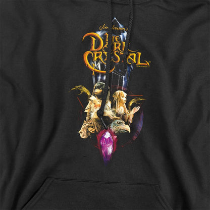 Black - Side - Dark Crystal Unisex Adult Crystal Quest Hoodie