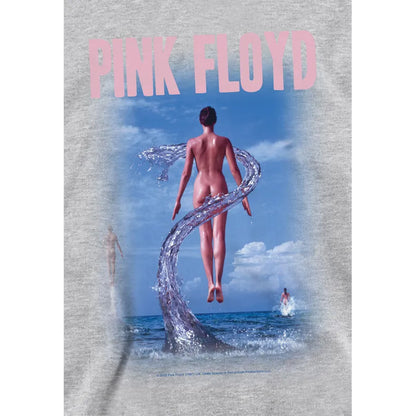 Athletic Heather - Side - Pink Floyd Childrens-Kids Deep Blue Pull Over Hoodie