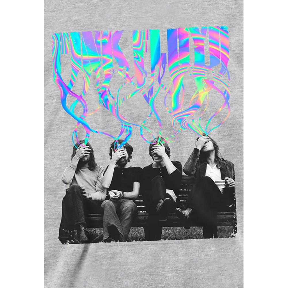 Athletic Heather - Side - Pink Floyd Childrens-Kids Convalesce Pull Over Hoodie