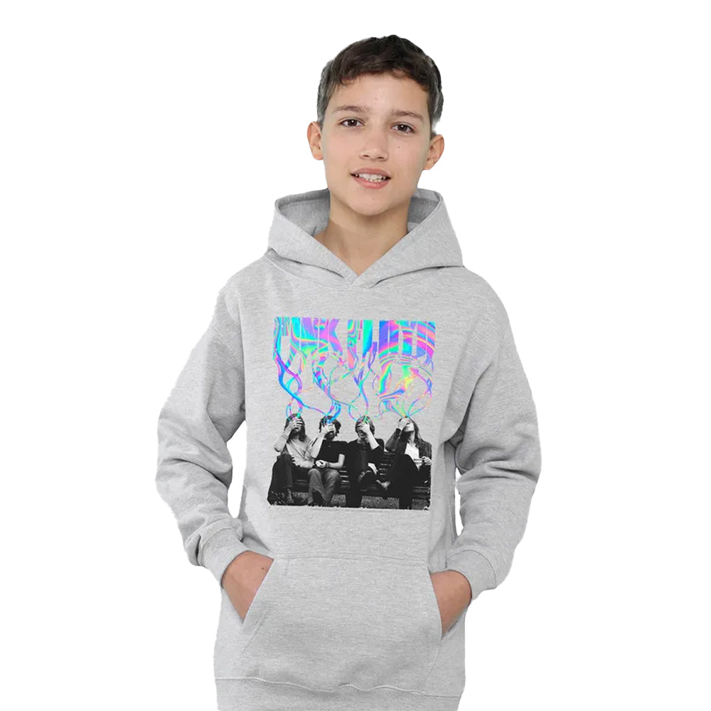 Athletic Heather - Lifestyle - Pink Floyd Childrens-Kids Convalesce Pull Over Hoodie