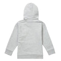 Athletic Heather - Back - Captain America Childrens-Kids Holiday Outfit Heather Pull Over Hoodie