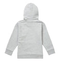Athletic Heather - Back - Captain America Childrens-Kids 7th Birthday Heather Pull Over Hoodie