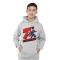 Athletic Heather - Lifestyle - Captain America Childrens-Kids 7th Birthday Heather Pull Over Hoodie