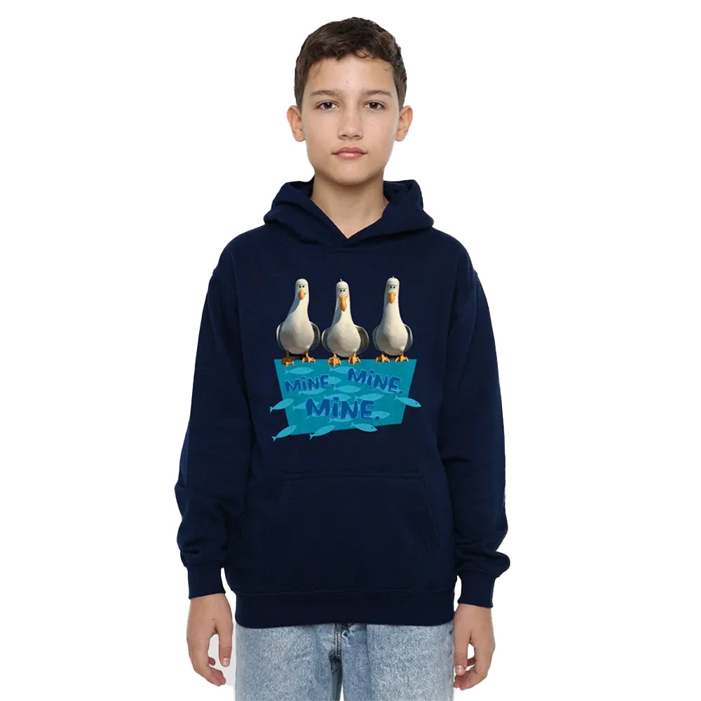Navy - Lifestyle - Finding Nemo Childrens-Kids Mine Mine Mine Hoodie