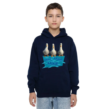 Navy - Lifestyle - Finding Nemo Childrens-Kids Mine Mine Mine Hoodie