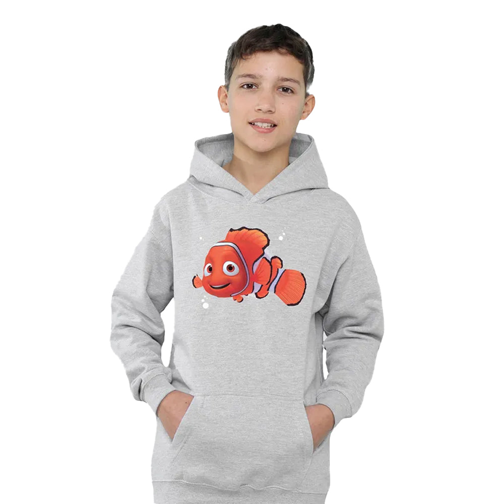 Athletic Heather - Lifestyle - Finding Nemo Childrens-Kids Nemo Ocean Hoodie