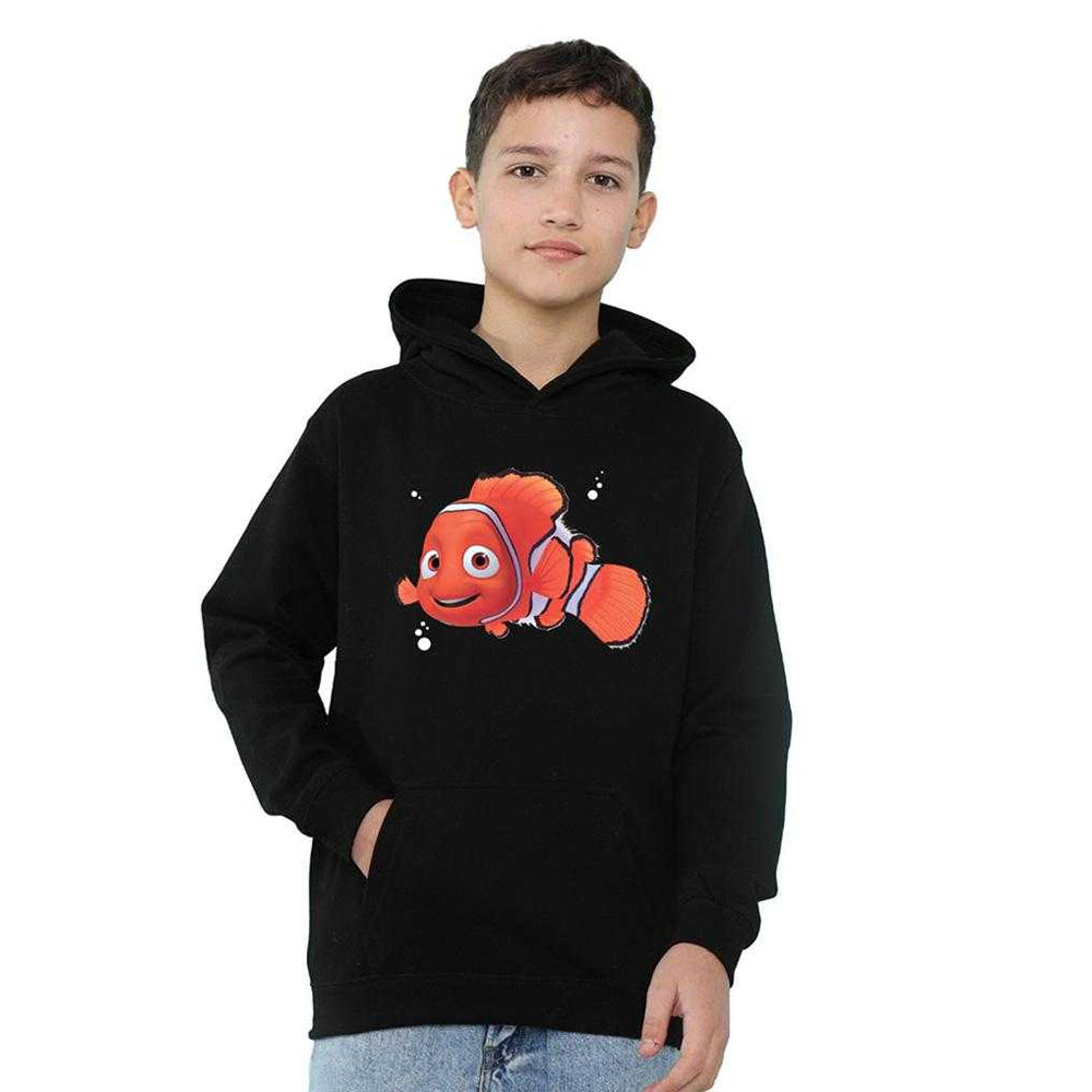 Black - Lifestyle - Finding Nemo Childrens-Kids Nemo Ocean Hoodie