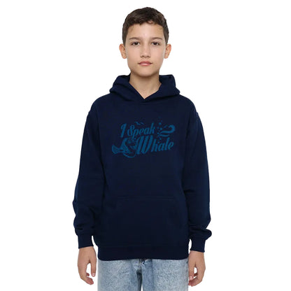 Navy - Lifestyle - Finding Nemo Childrens-Kids I Speak Whale Dory Hoodie