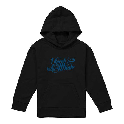 Black - Front - Finding Nemo Childrens-Kids I Speak Whale Dory Hoodie