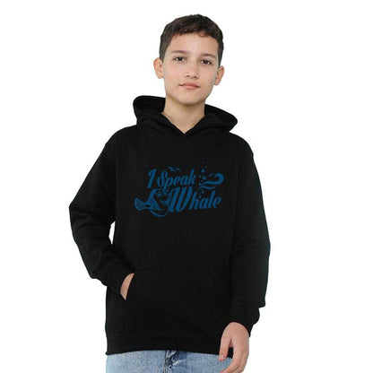 Black - Lifestyle - Finding Nemo Childrens-Kids I Speak Whale Dory Hoodie