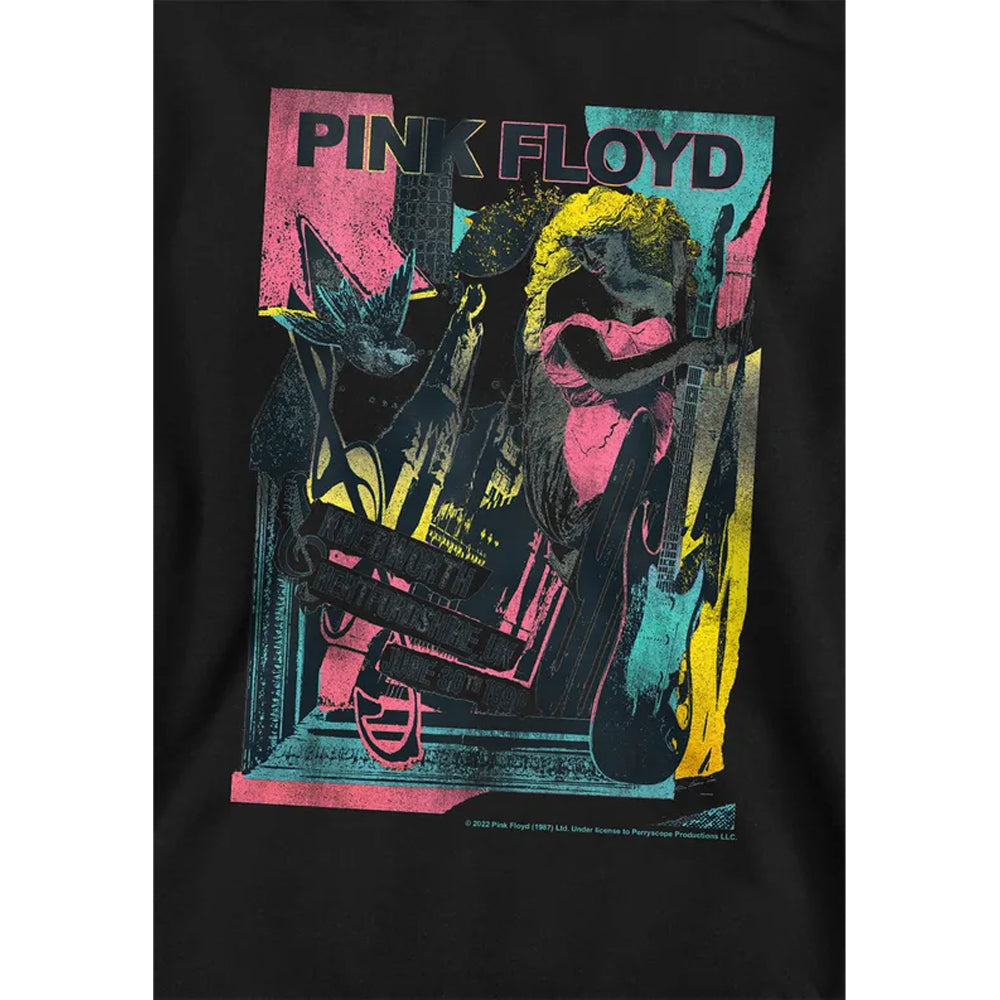 Black - Side - Pink Floyd Childrens-Kids Knebworth Hoodie
