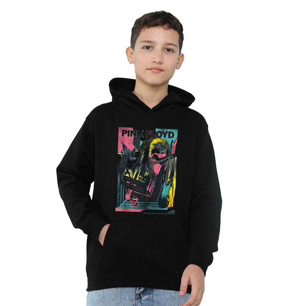 Black - Lifestyle - Pink Floyd Childrens-Kids Knebworth Hoodie