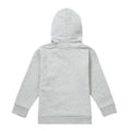 Athletic Heather - Back - Captain America Childrens-Kids 4th Birthday Heather Pull Over Hoodie