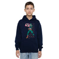 Navy - Lifestyle - Captain America Childrens-Kids Emerge Pull Over Hoodie