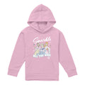 Light Pink - Front - Disney Princess Childrens-Kids Sparkle All The Way Hoodie