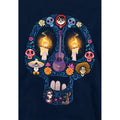 Navy - Side - Coco Childrens-Kids Day Of The Dead Skull Ernesto Miguel Hector Hoodie