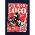 Navy - Side - Coco Childrens-Kids Un Poco Loco Miguel & Hector Poster Hoodie