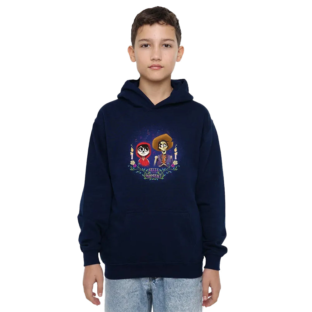 Navy - Lifestyle - Coco Childrens-Kids Seize Your Moment Miguel & Hector Hoodie