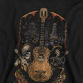 Navy - Front - Coco Childrens-Kids Ernesto Miguel Hector Painted Poster With Guitar Hoodie