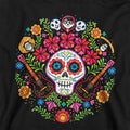 Black - Lifestyle - Coco Childrens-Kids Day Of The Dead Ernesto Miguel Hector Patch Hoodie