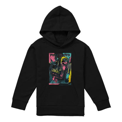 Athletic Heather - Front - Pink Floyd Childrens-Kids Knebworth Heather Hoodie