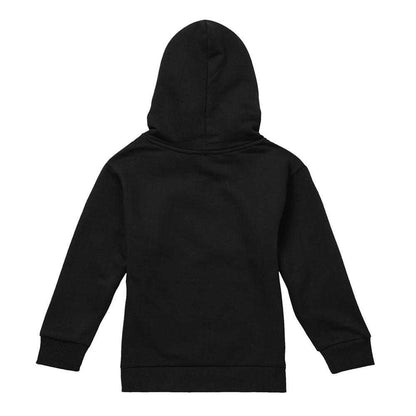 Black - Back - Captain America Childrens-Kids Red Hulk Shield Pull Over Hoodie