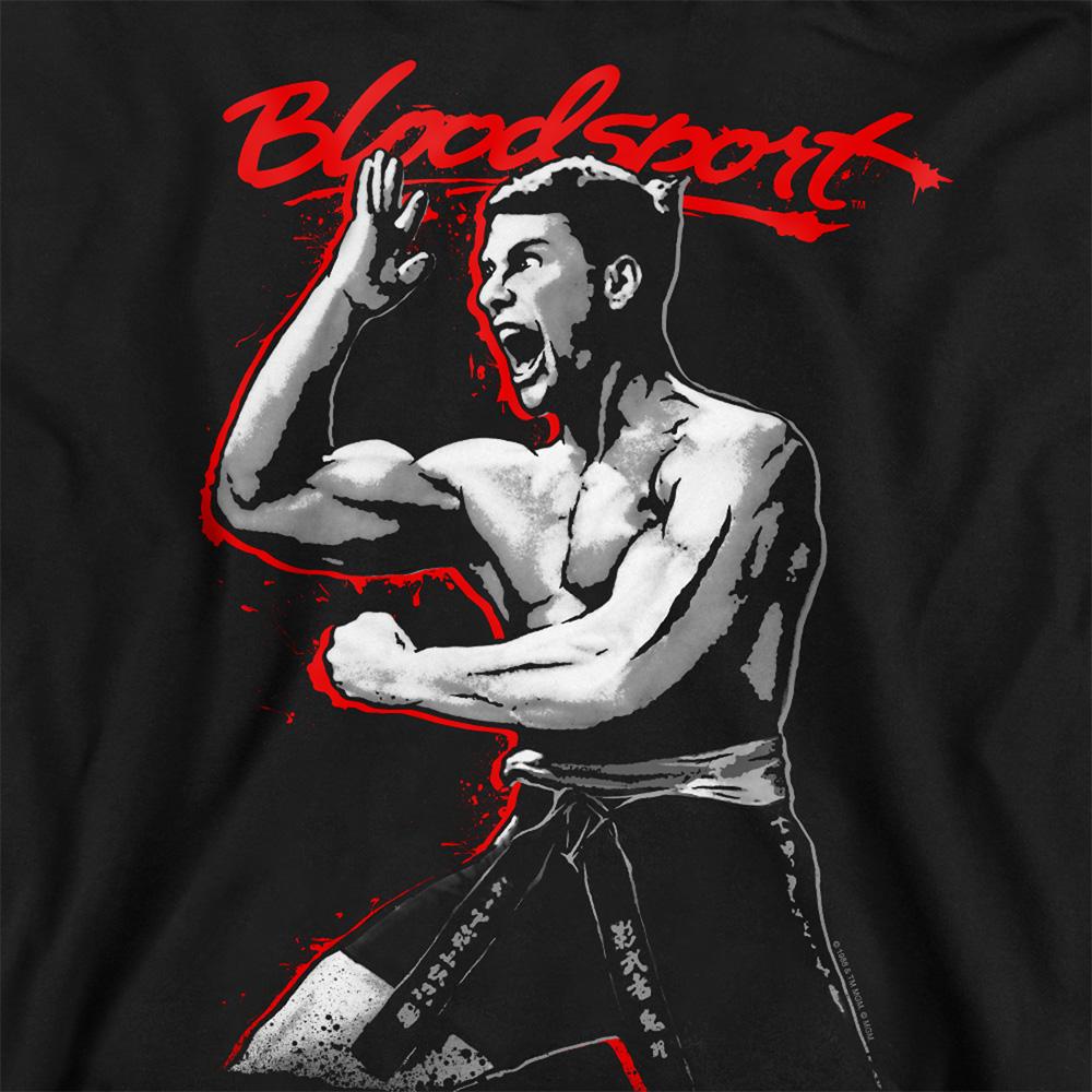 Black - Pack Shot - Bloodsport Unisex Adult Loud Mouth Sweatshirt
