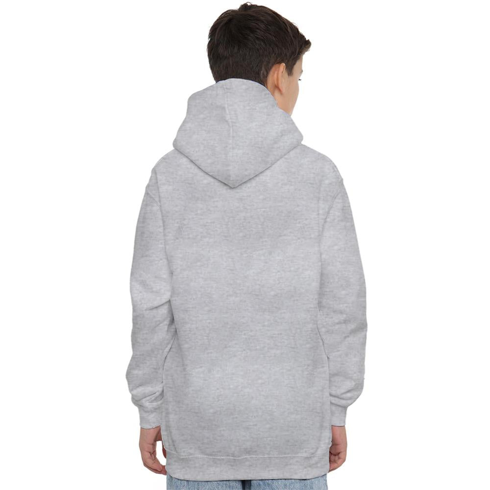 Athletic Heather - Lifestyle - AC-DC Childrens-Kids Stacked Logo Heather Hoodie